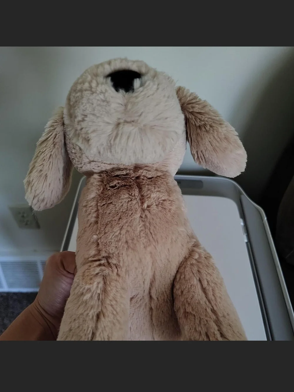 Jellycat Soft Beige Puppy Plush Dog Toy